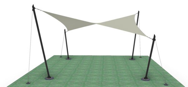 Hypar Shade Structure 001 - rendering