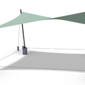 HYPAR SHADE STRUCTURE 002 25x25 rendering