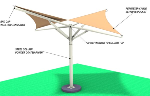 HYPAR UMBRELLA 001 - features