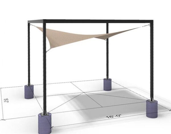 Hypar 004 Modular Shade Structure