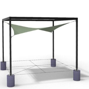 Hypar 005 16x16 Modular Shade Structure